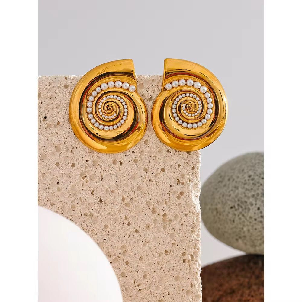 Ocean Shell Dreams Studs