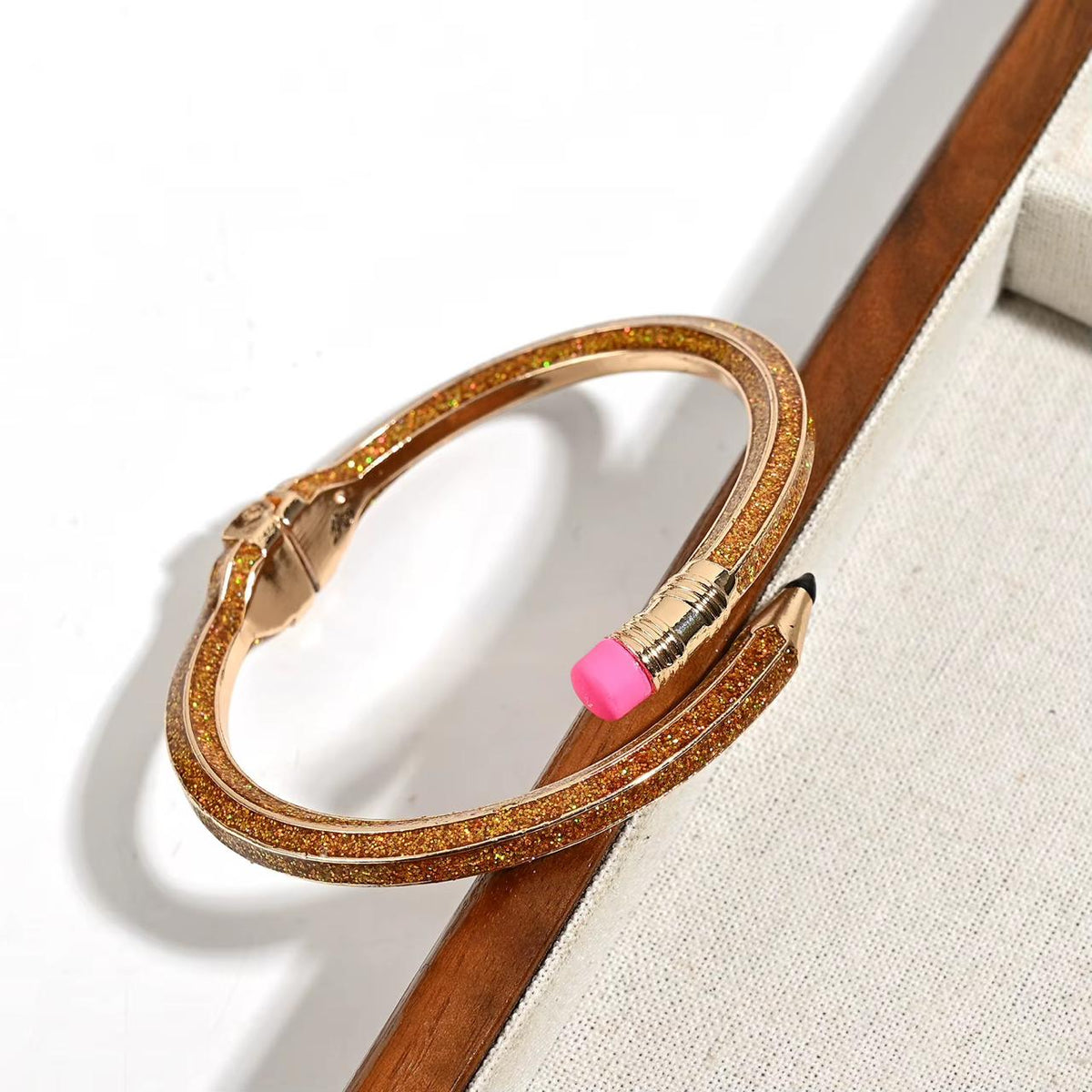PENCIL Bracelet •Blingy Cherry Wood