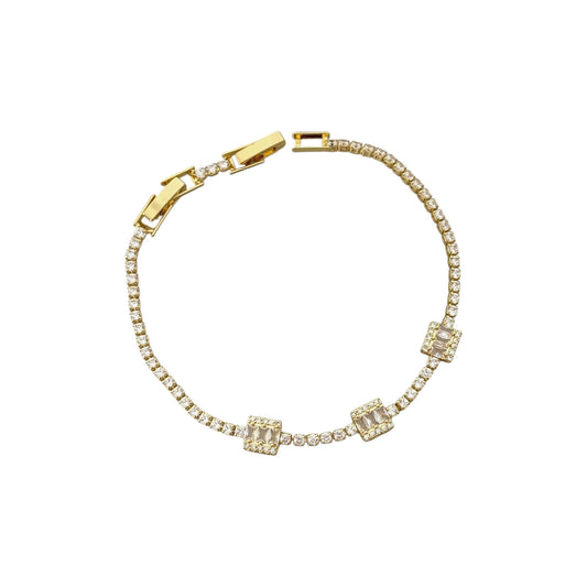 Bezel LUX Tennis Bracelet