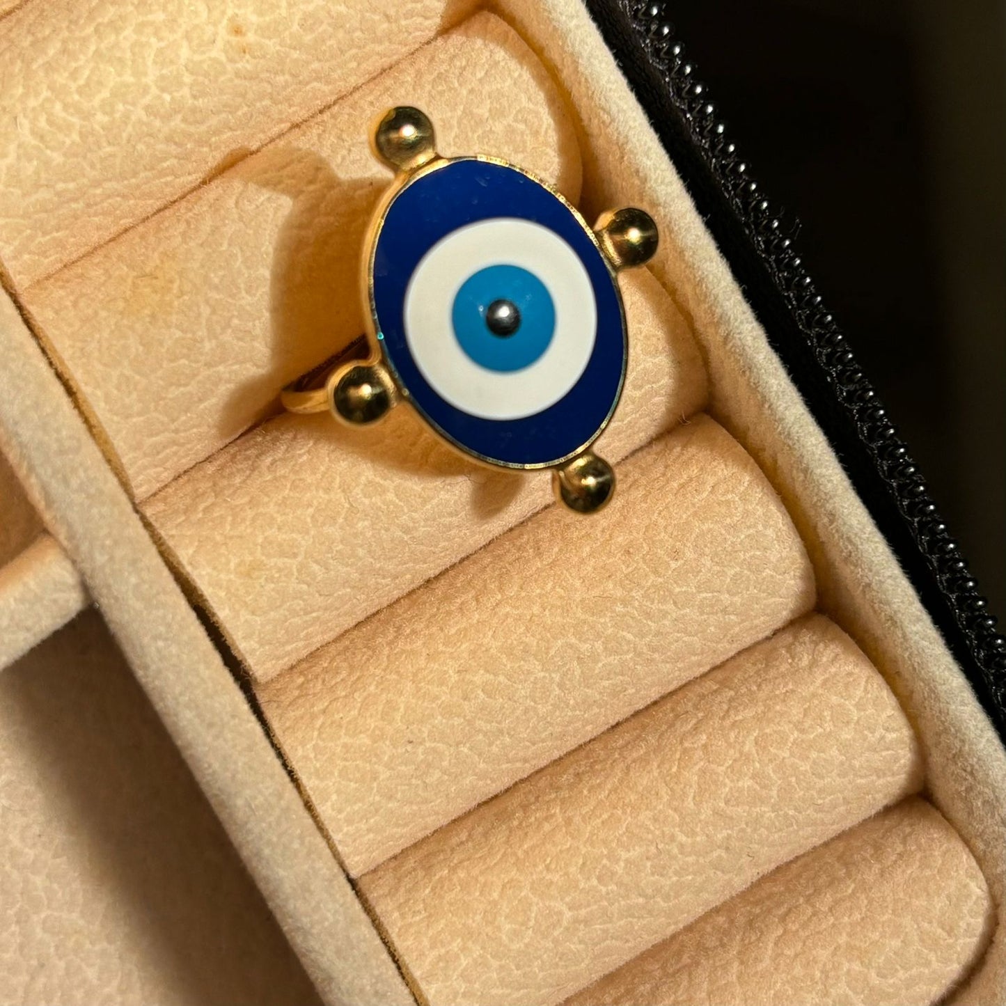 Evil Eye Signet Ring