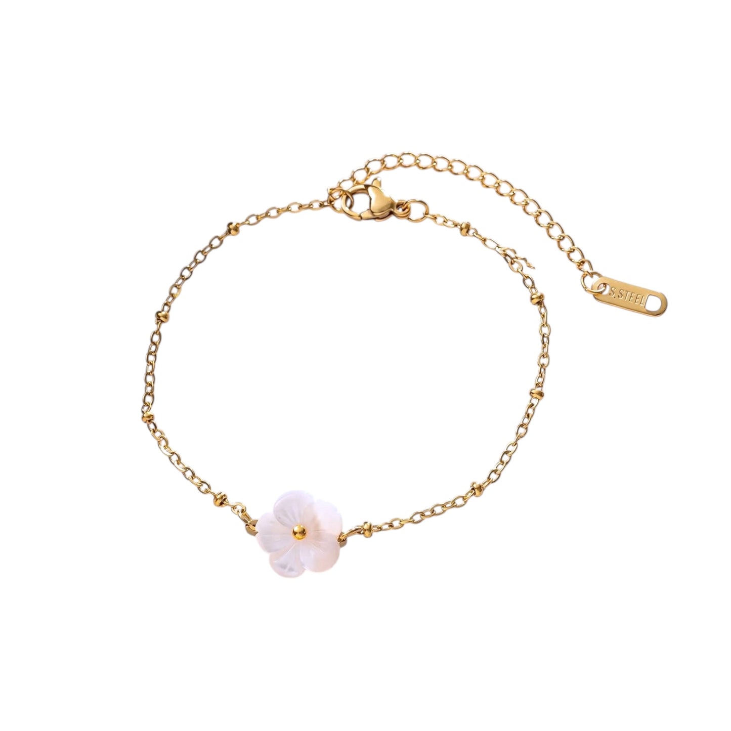 Shell Flora Anklet