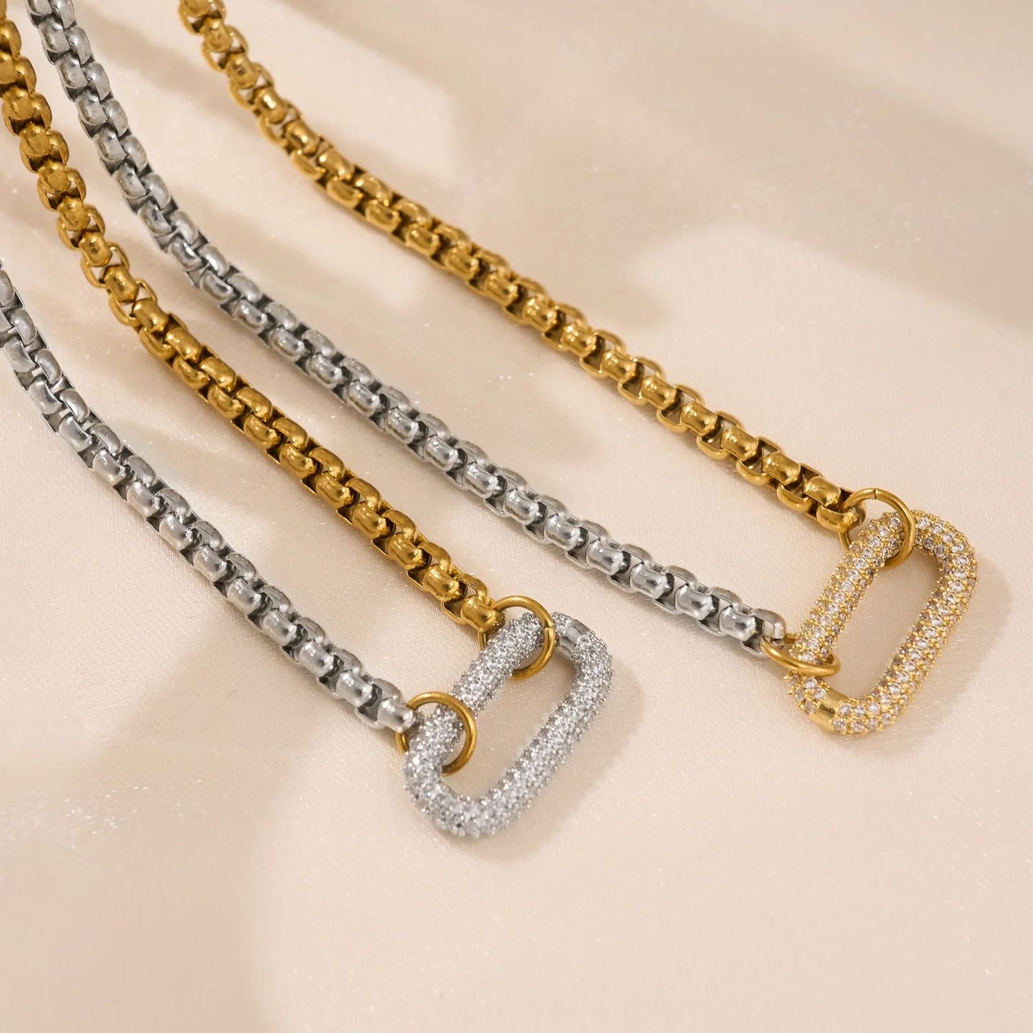 Margot Cuban Chain Necklace