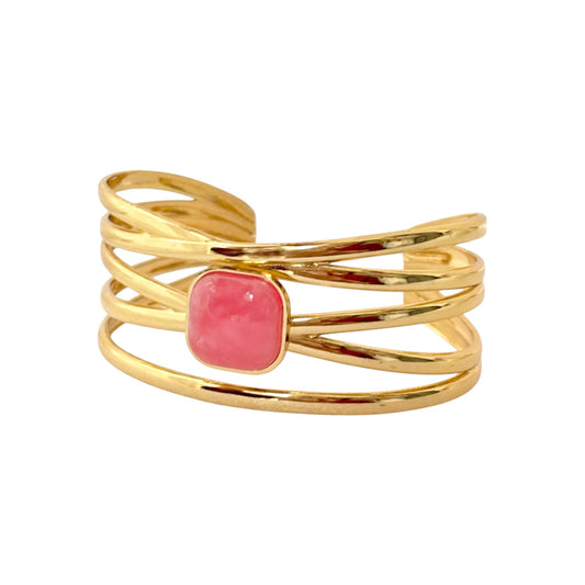 Fuchsia Swirl Cuff
