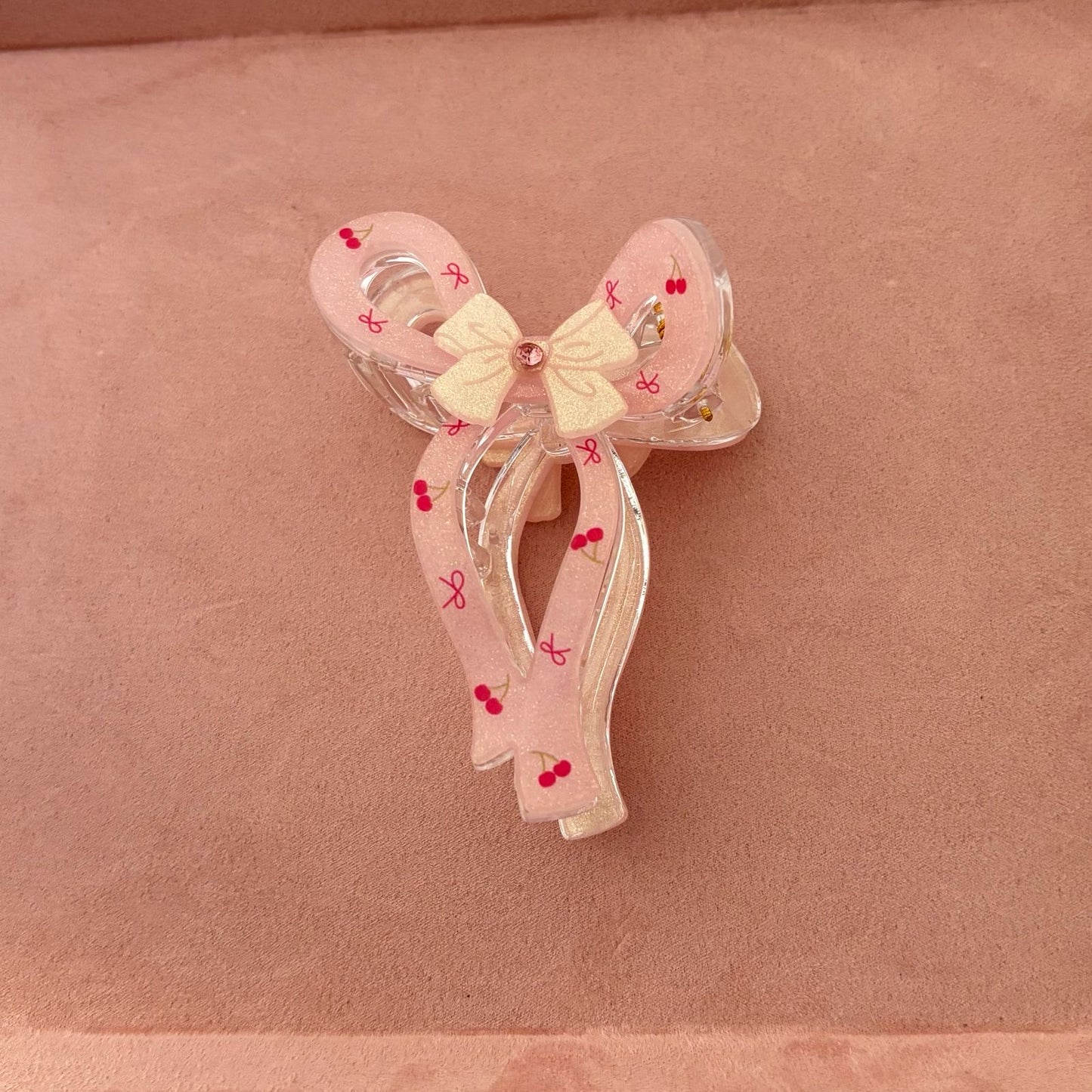 Princess Core Bow Claw Clip