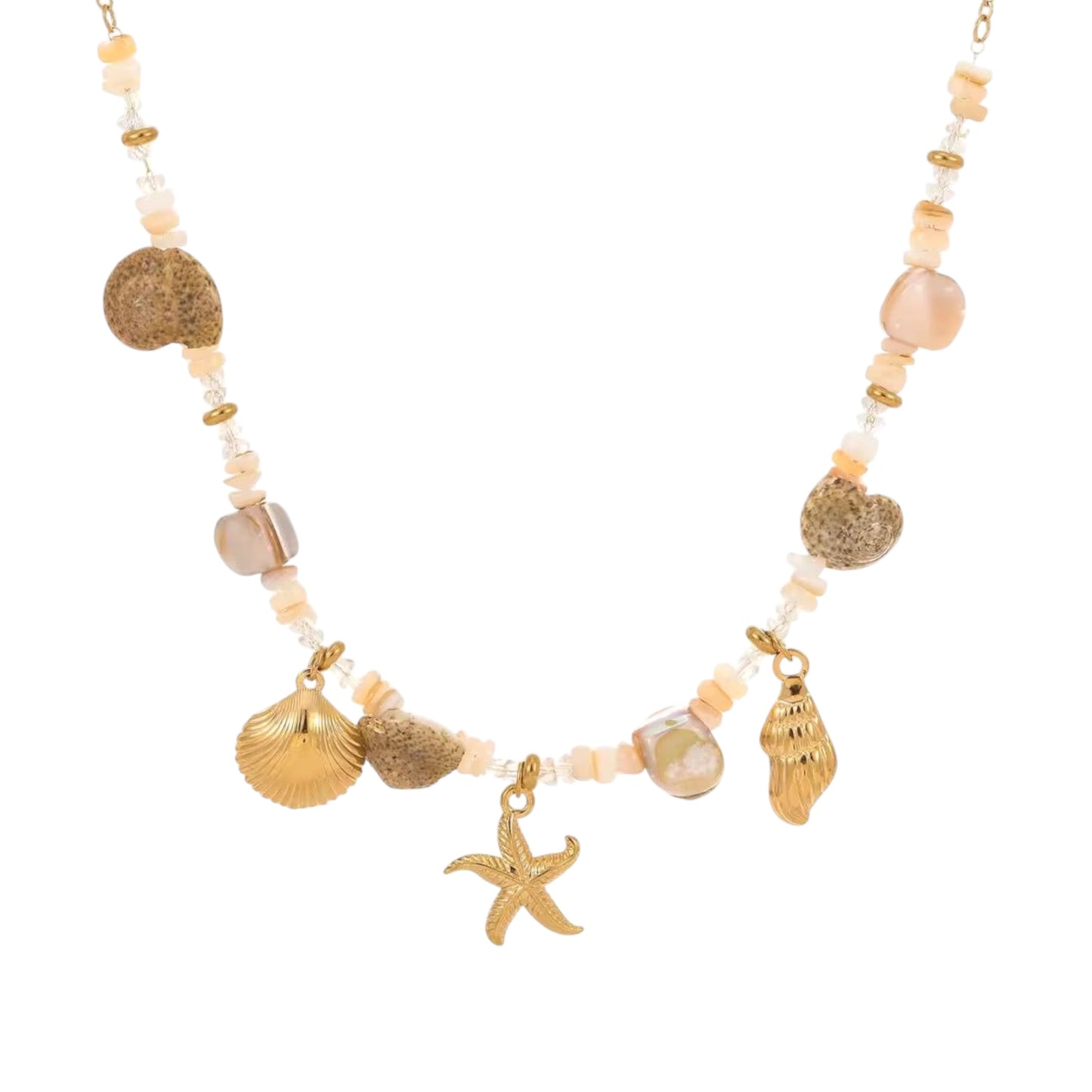 Love From The Sea Charm Necklace