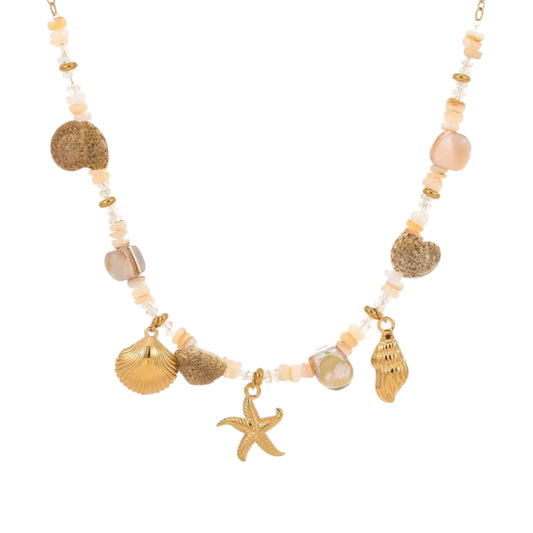 Love From The Sea Charm Necklace
