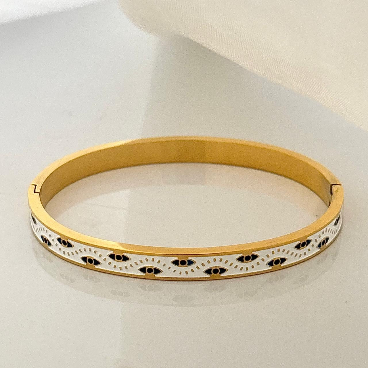 Eye On You Bangle Bracelet