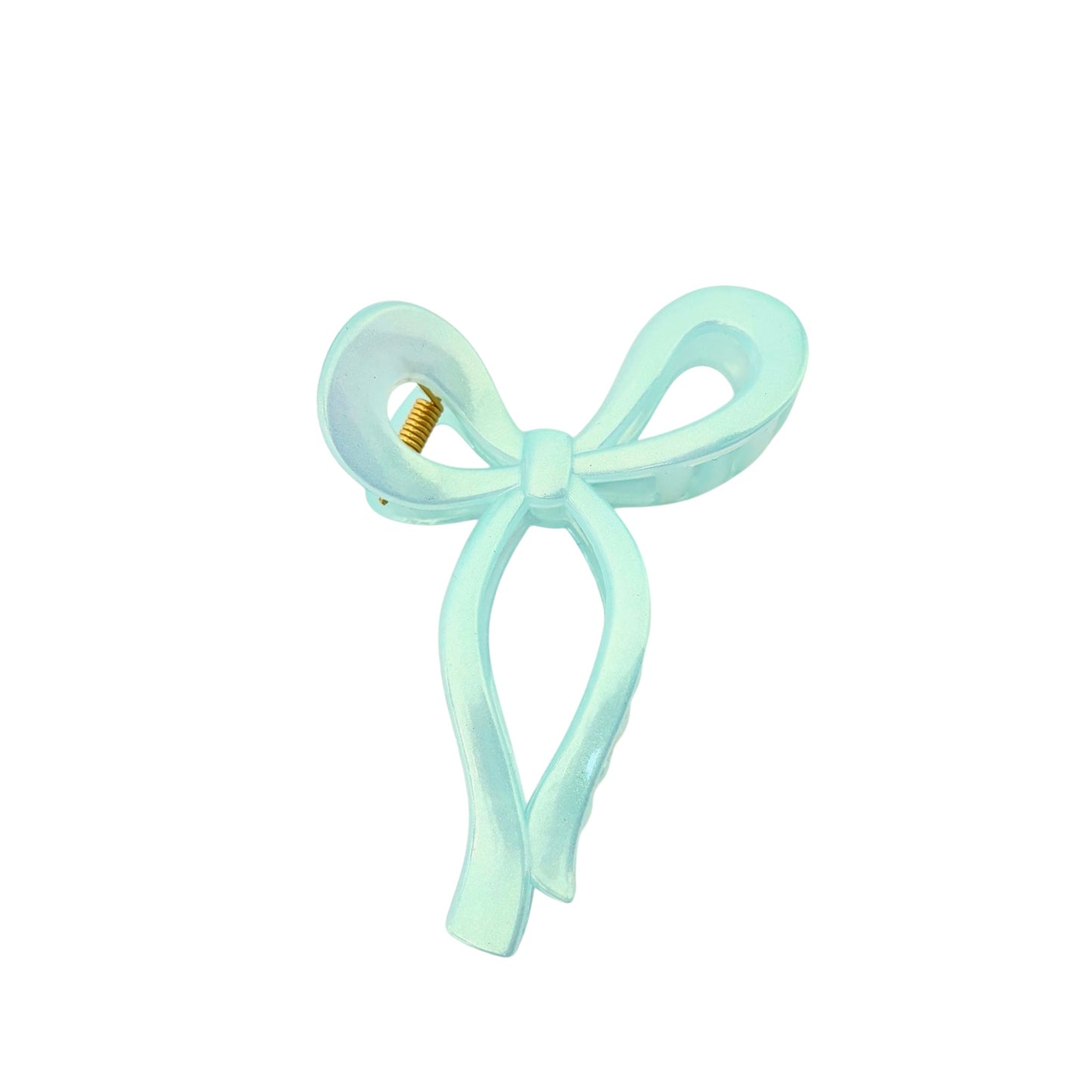 Chromic Bow Claw Clip -Blue