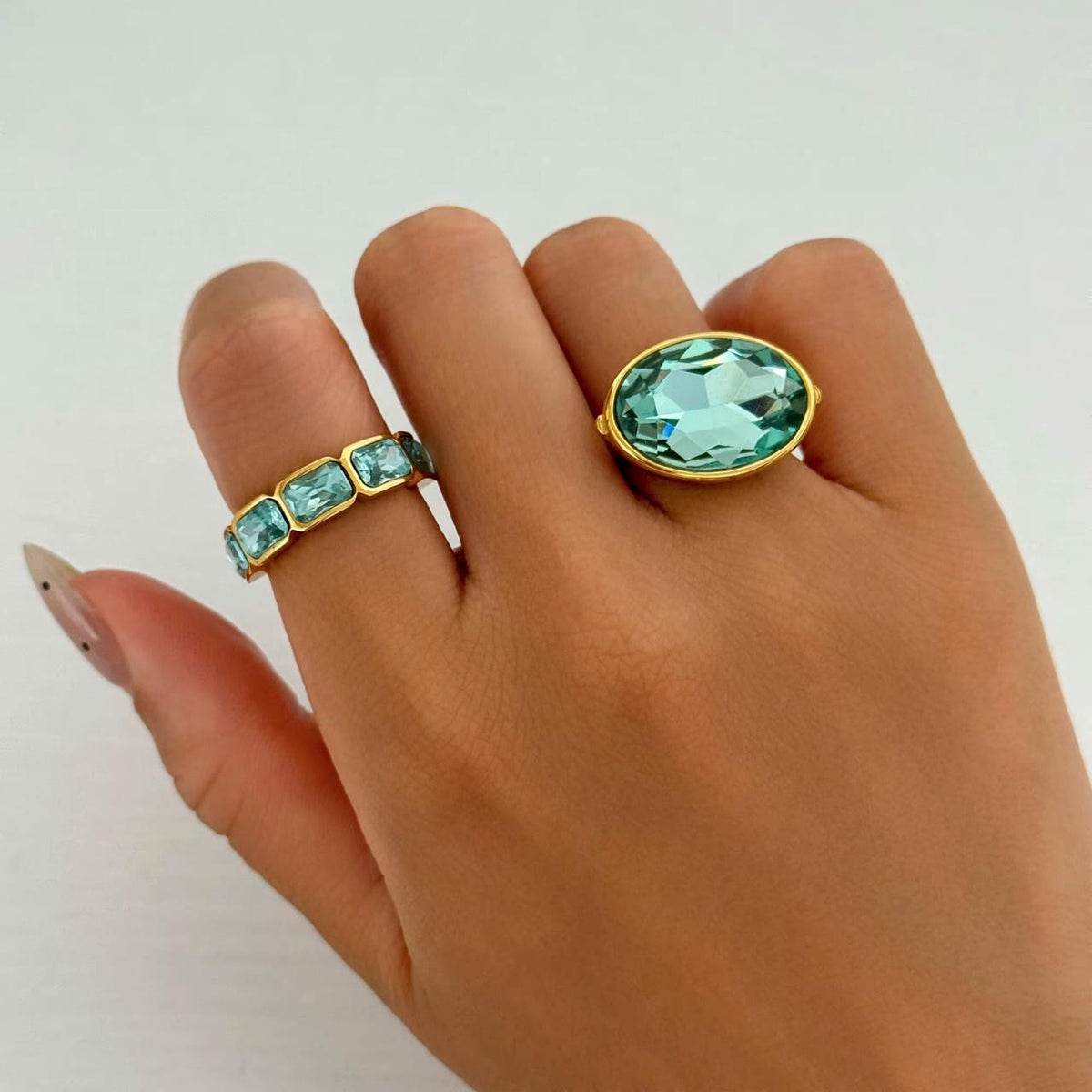Ciel d’Eau Oval Ring