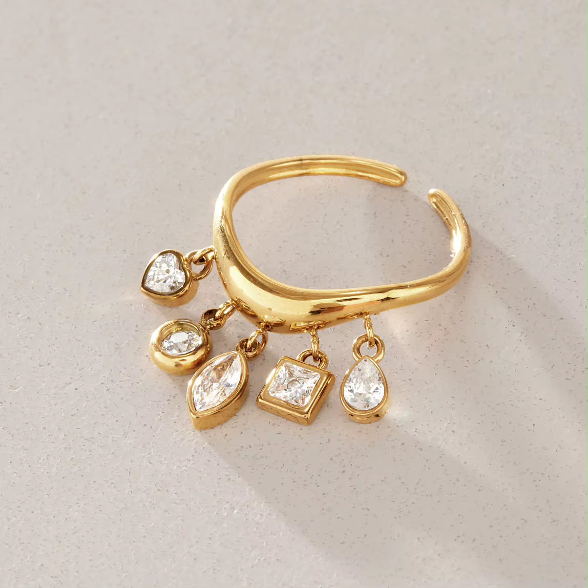 Rosée Belle Dangling Ring