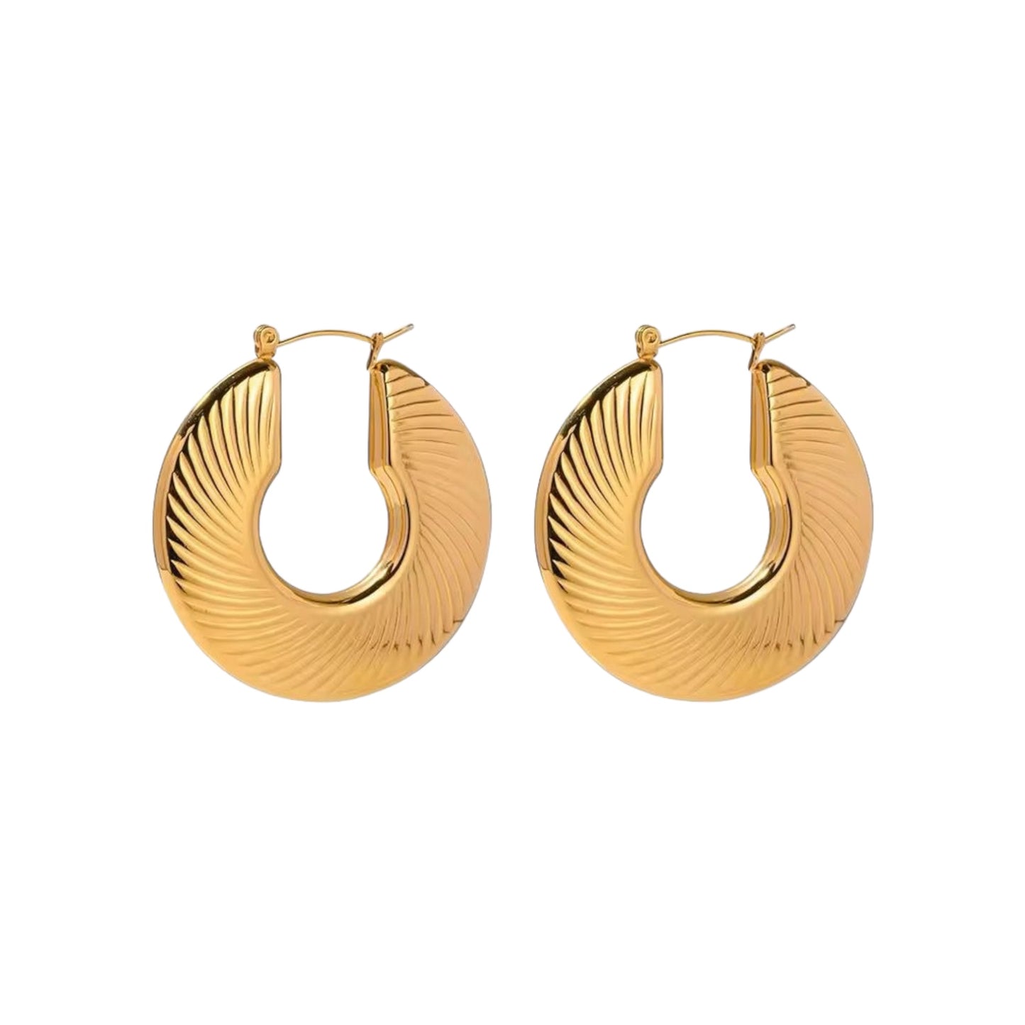 Bianca Chic Hoops -18K