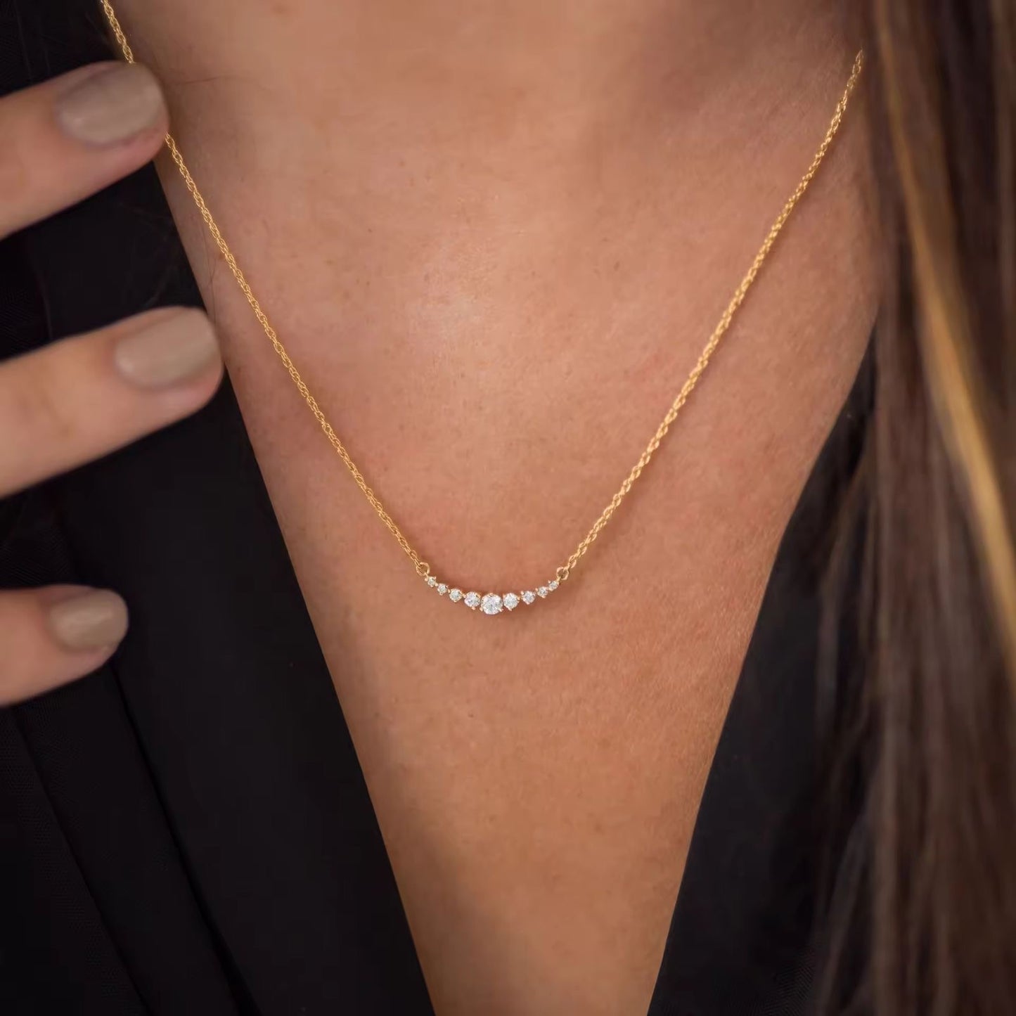 Lunah Diamond Necklace
