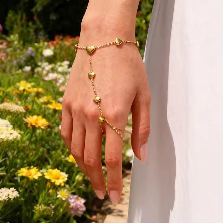 Heart's Desire Hand Chain