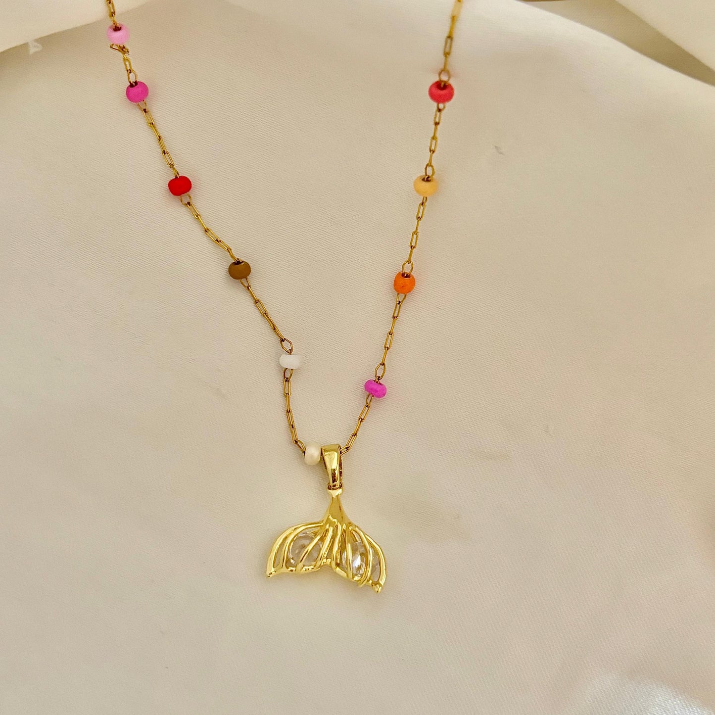 Tail Of Wonder Multi Beaded Necklace