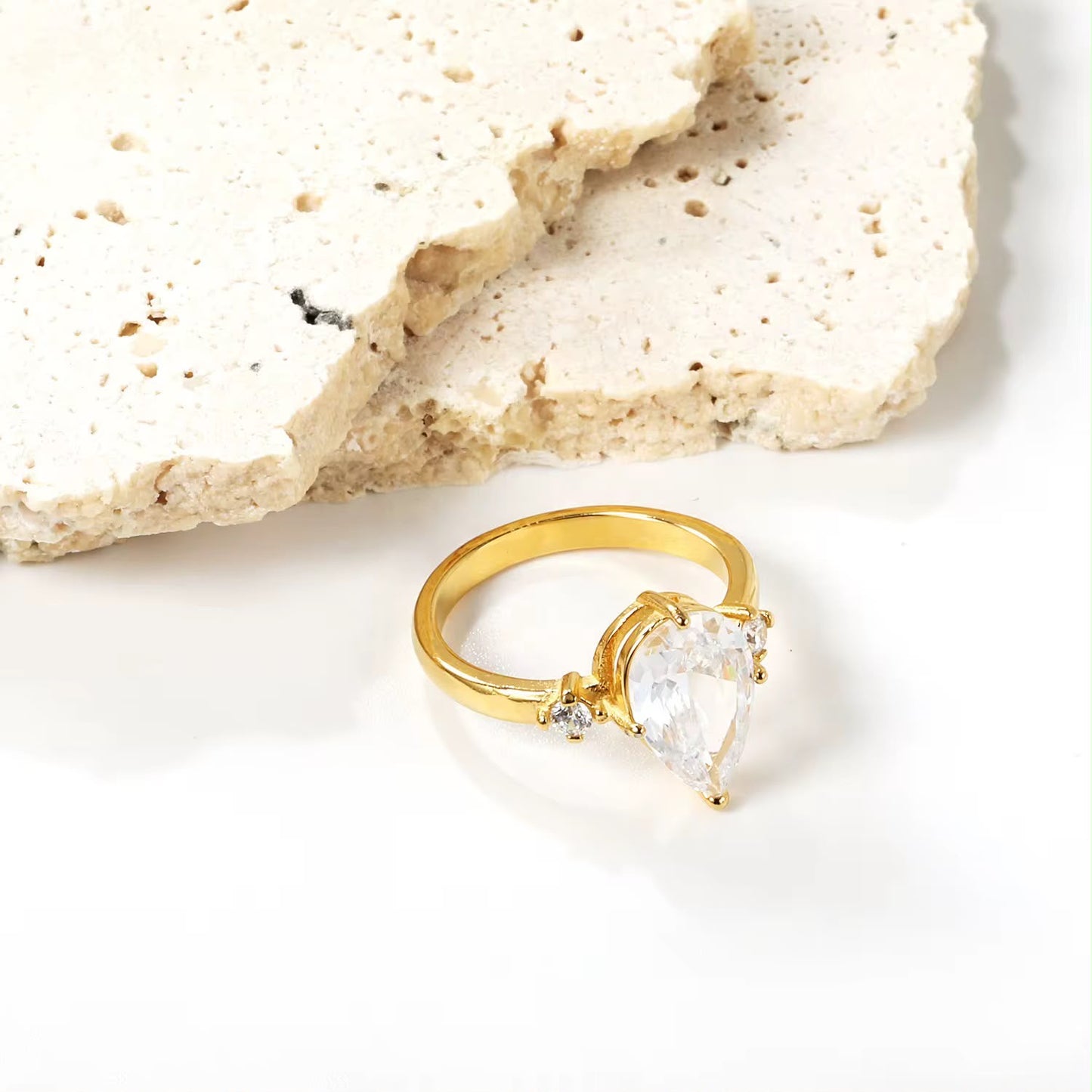 Valencia LUX Pear Cut Ring