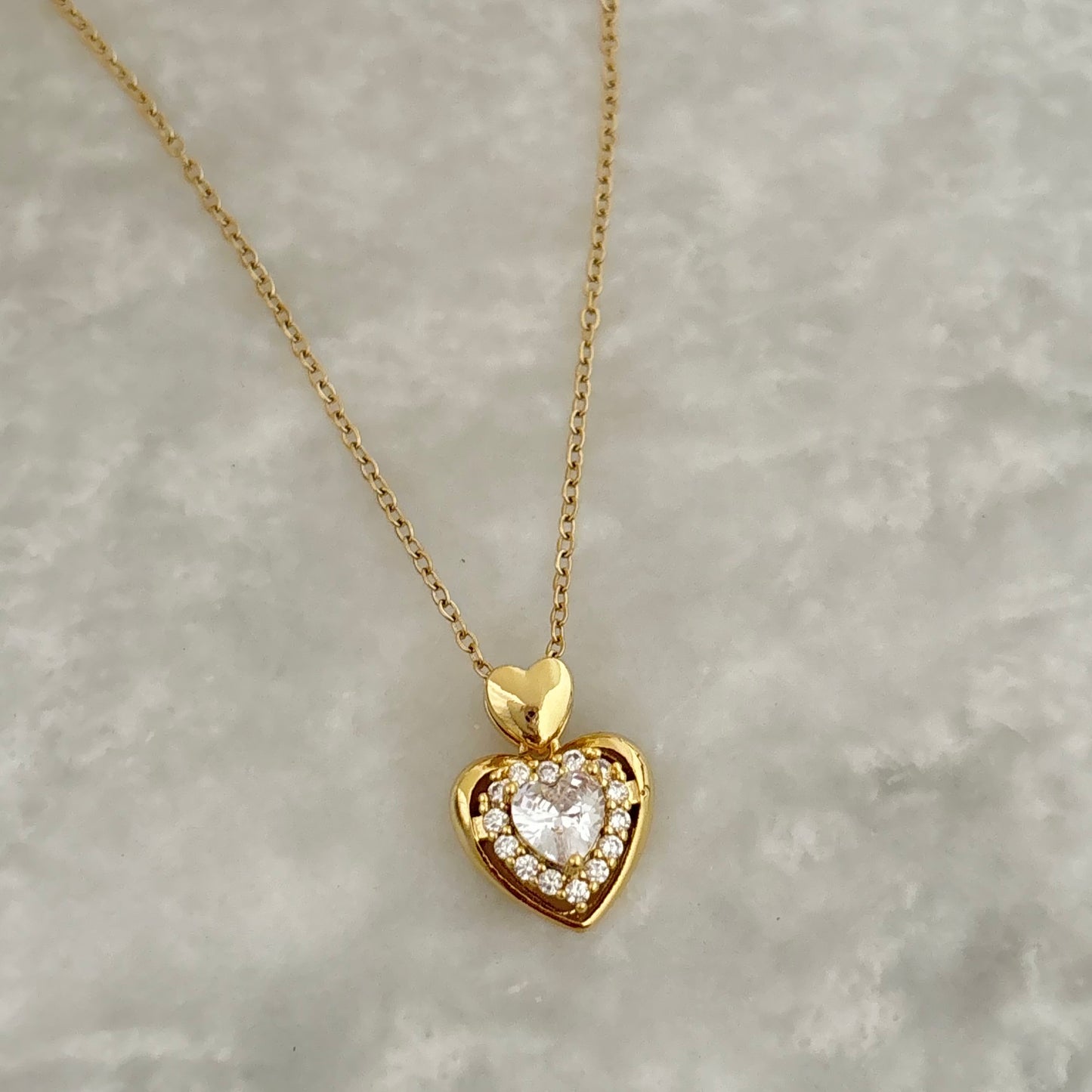 Darla Heart Necklace