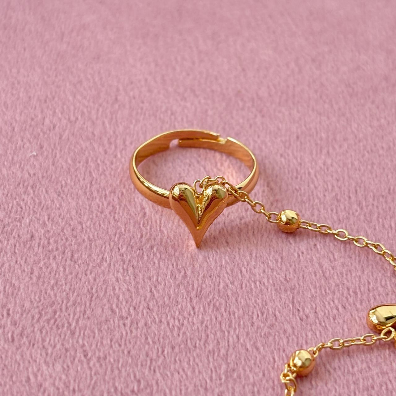 Heart Core Hand Chain