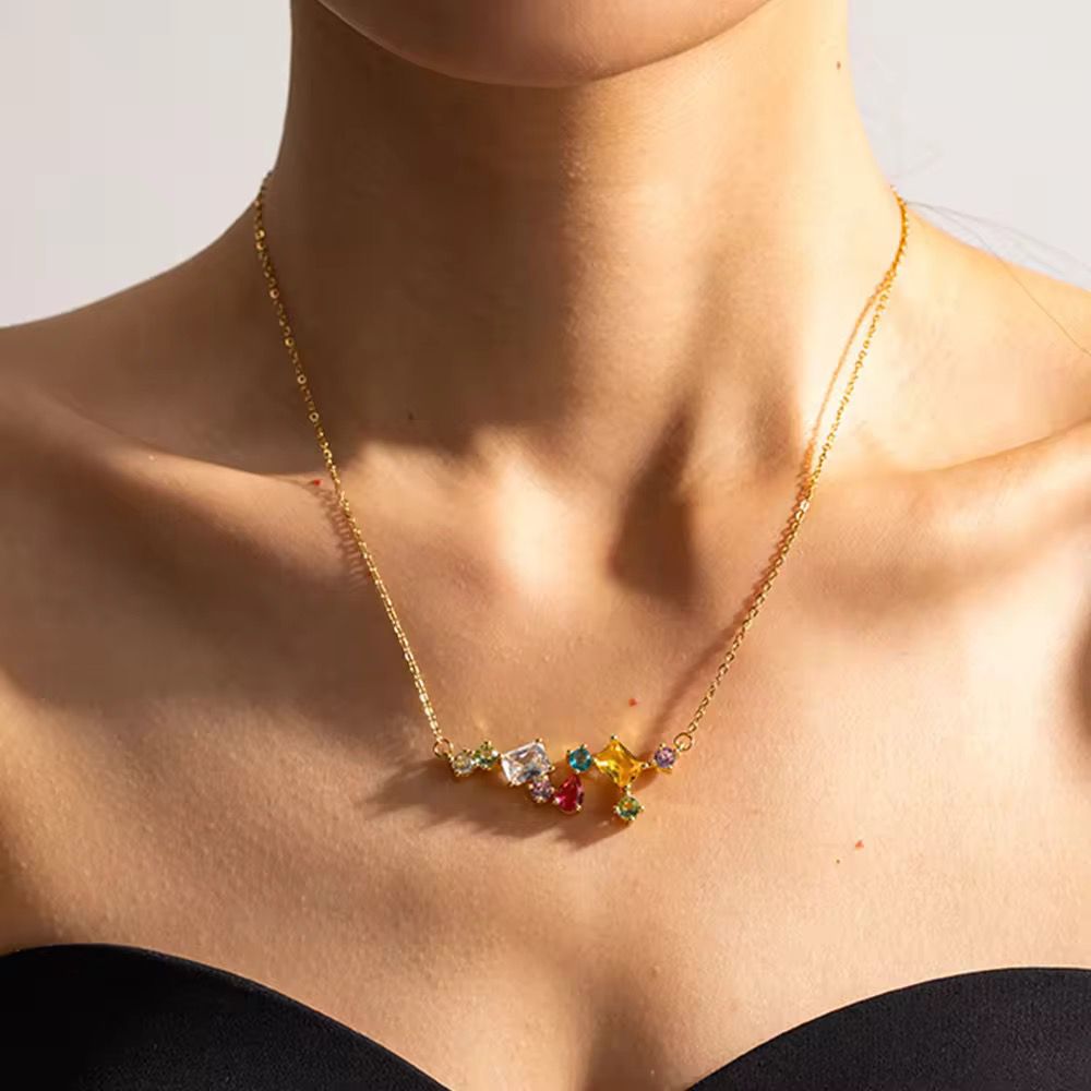 Twinkling Gem Necklace