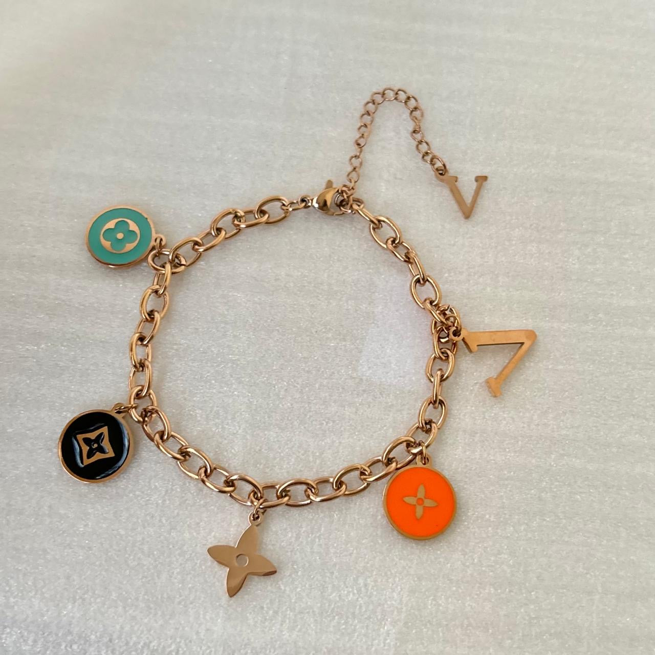 LUX Blossom Star Charm Bracelet