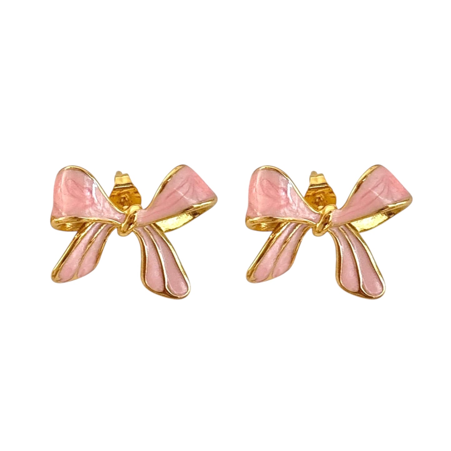 Baby Coquette Bow Studs