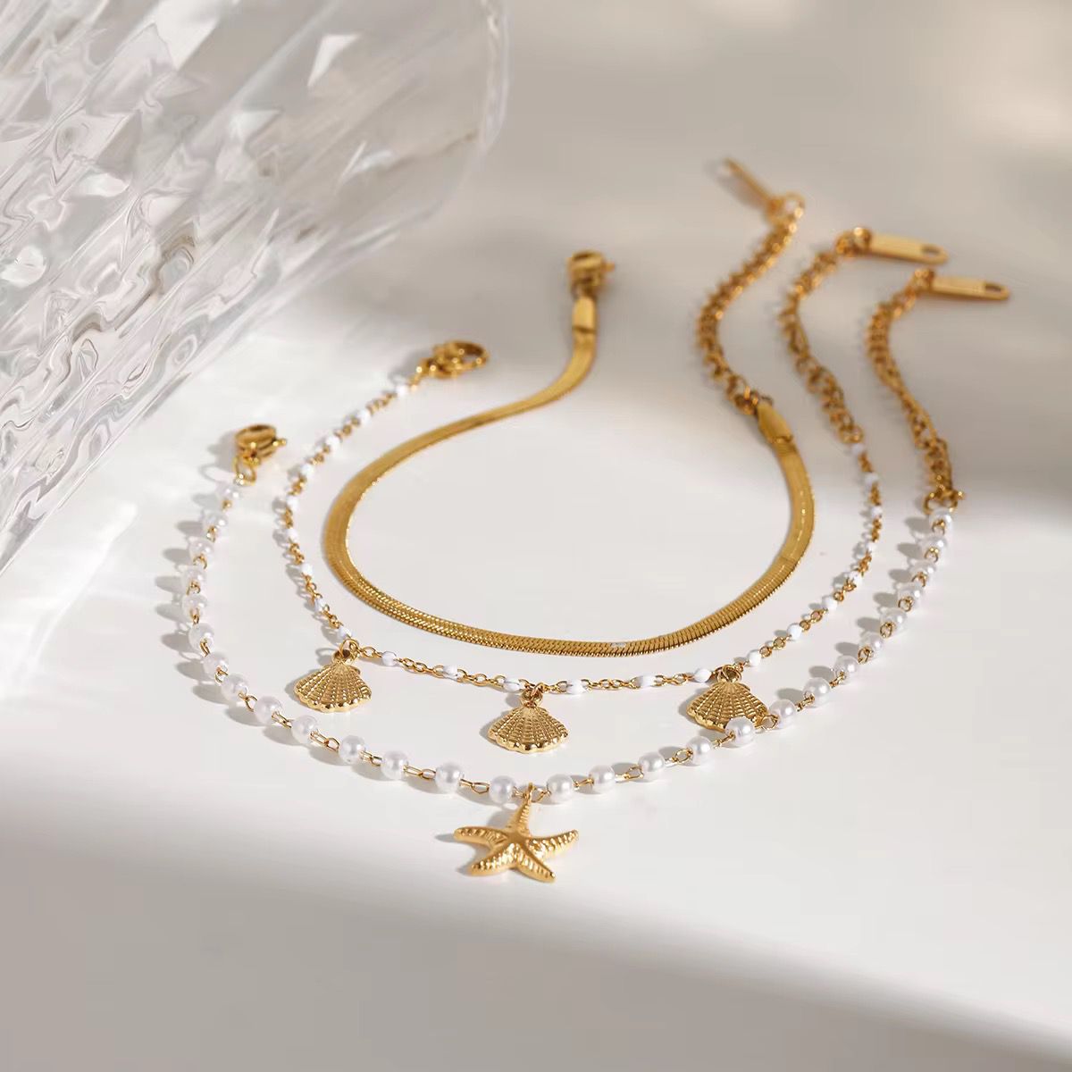 Amalfi Coastal Stack Set - Set Of 3