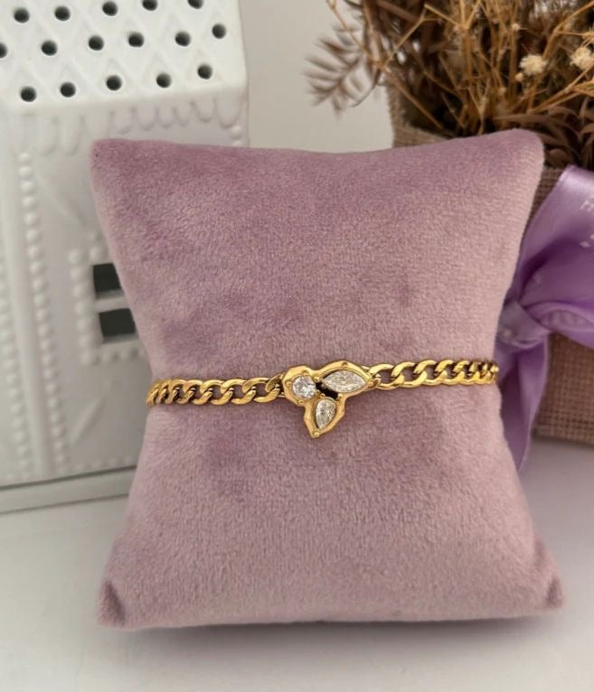 Light Up My World Bracelet -18K