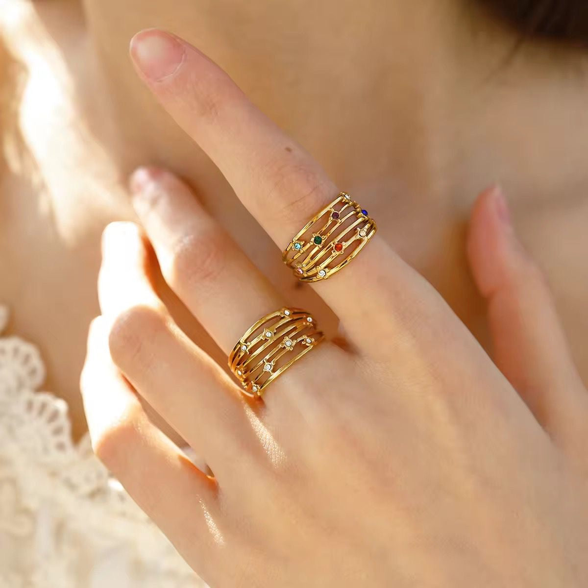 Elixir Ring -Diamonds