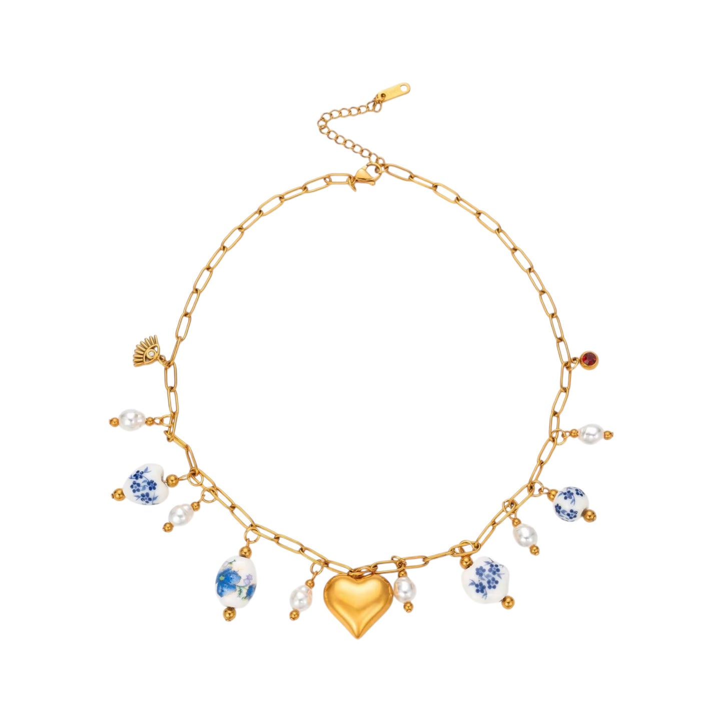Santorini LUX Charm Necklace