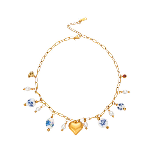 Santorini LUX Charm Necklace