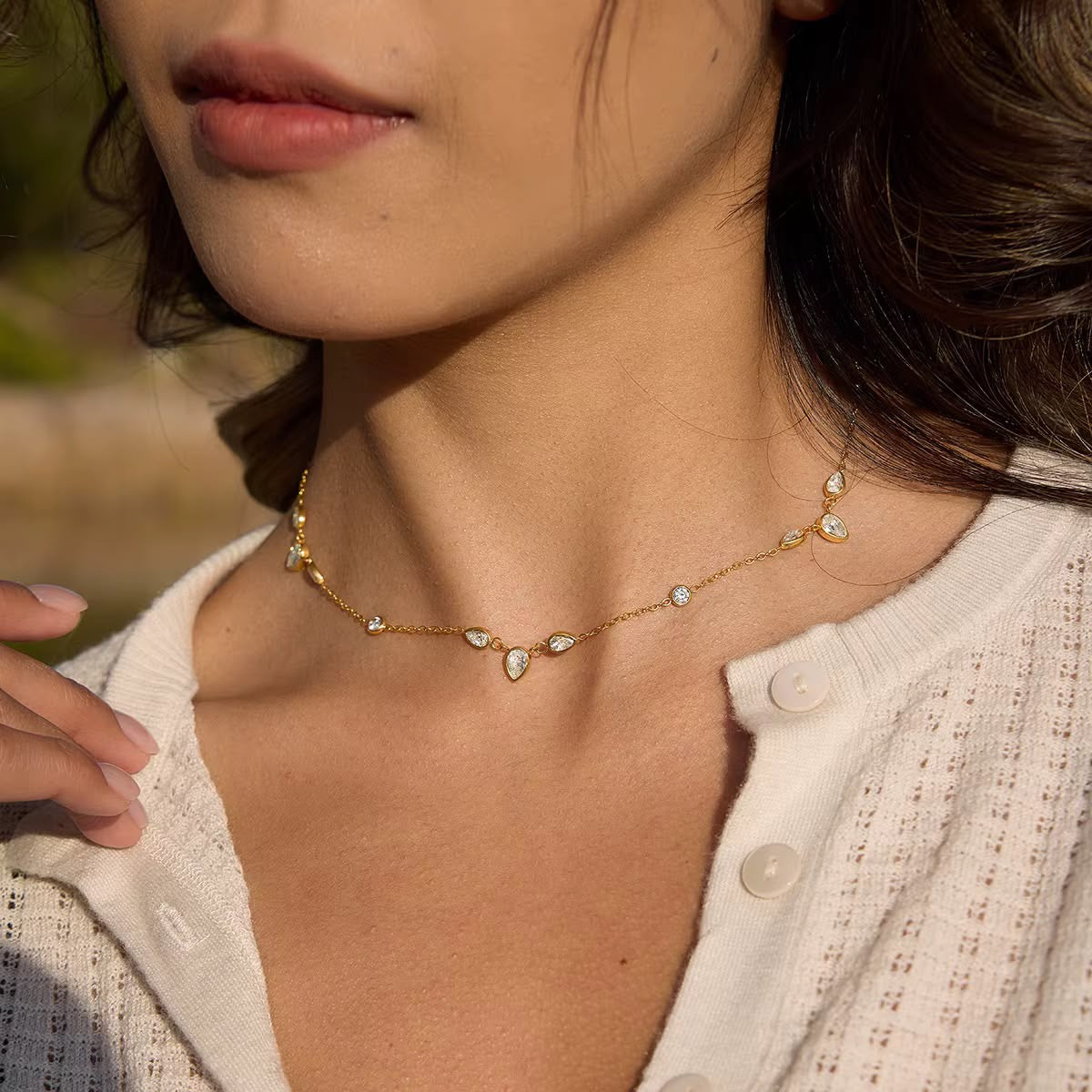 Diamond Dew Necklace