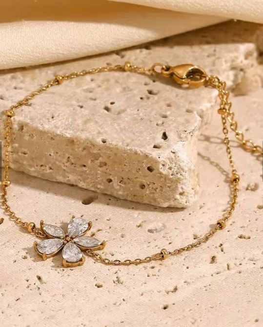 Crystal Flora Bracelet