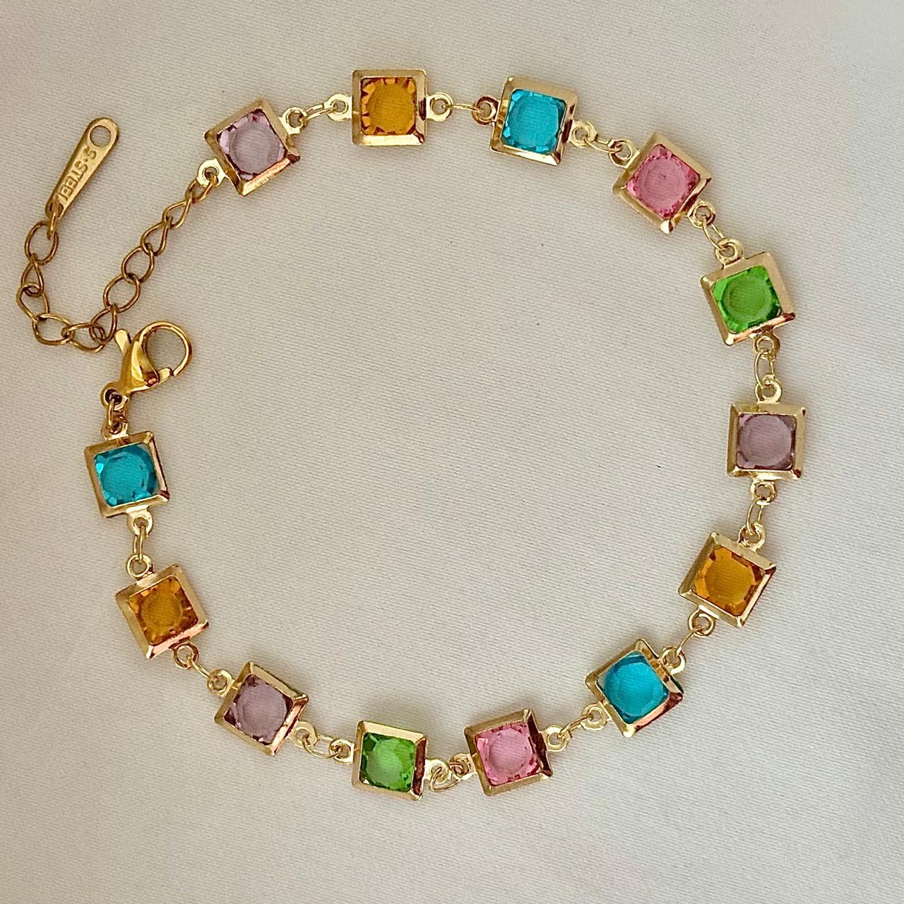 Giselle Multi Crystal Bracelet