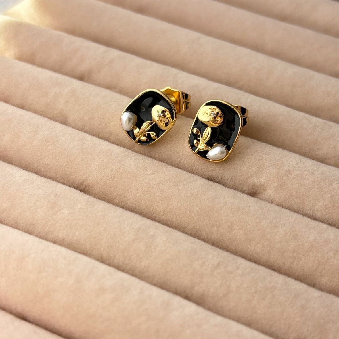 Aurora Floral Studs