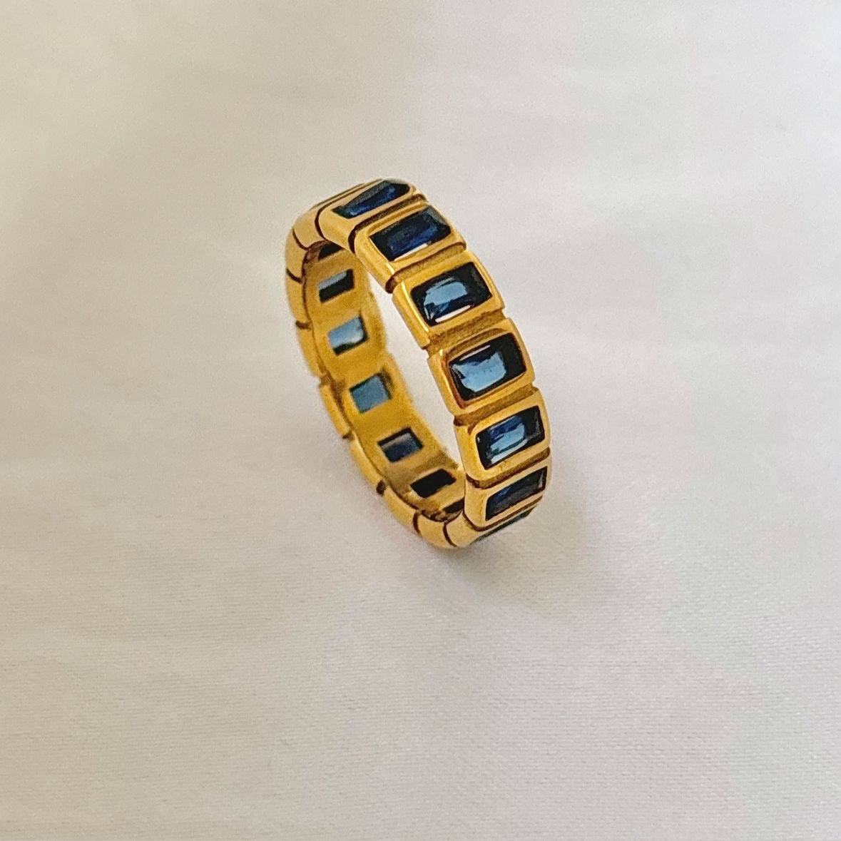 Nebula Navy Blue Ring