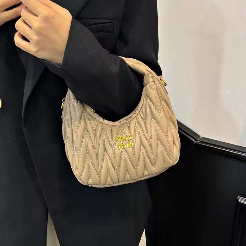 MM LUX Cloud Bag -Beige