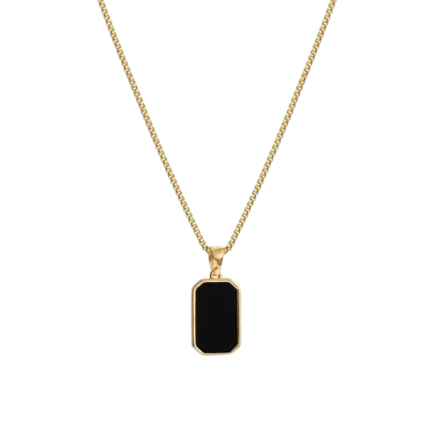 Noir -Secret Message Necklace