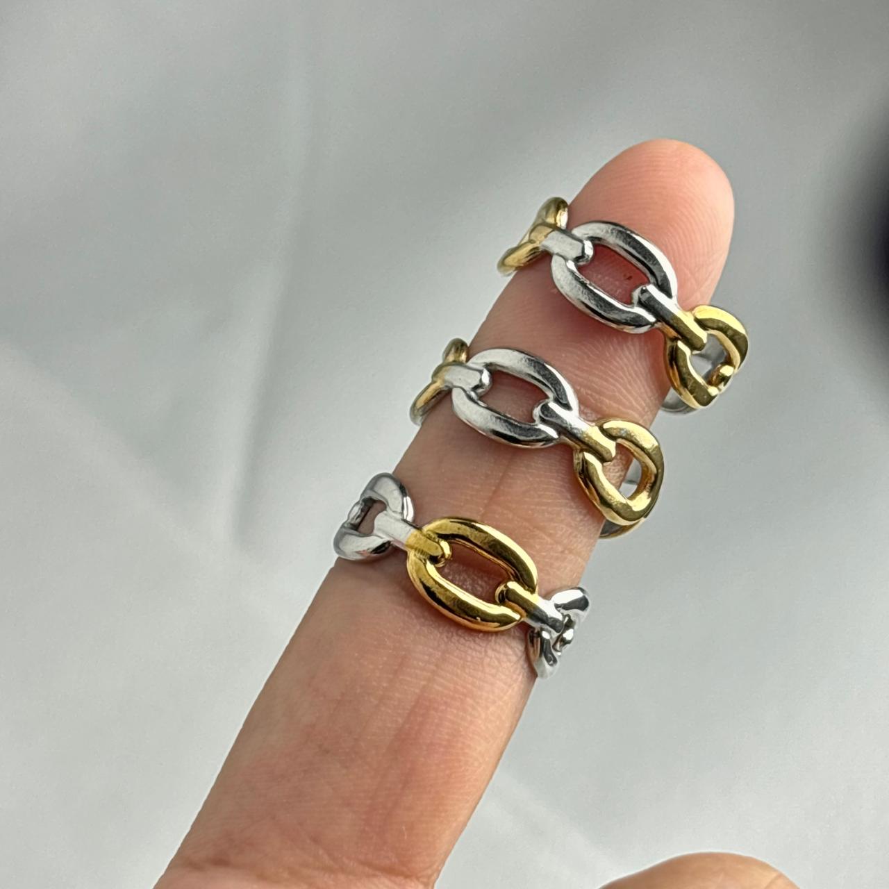 Linked Ring -Mix Tone