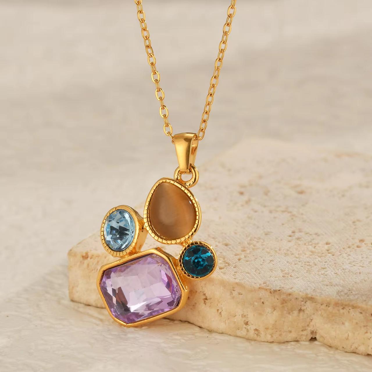 Cuatro Ećlat Necklace