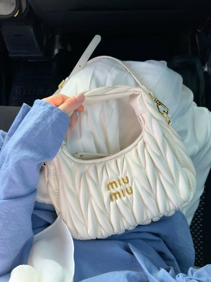 MM LUX Cloud Bag -White