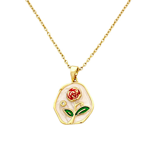 Enchanted Rose Garden Necklace