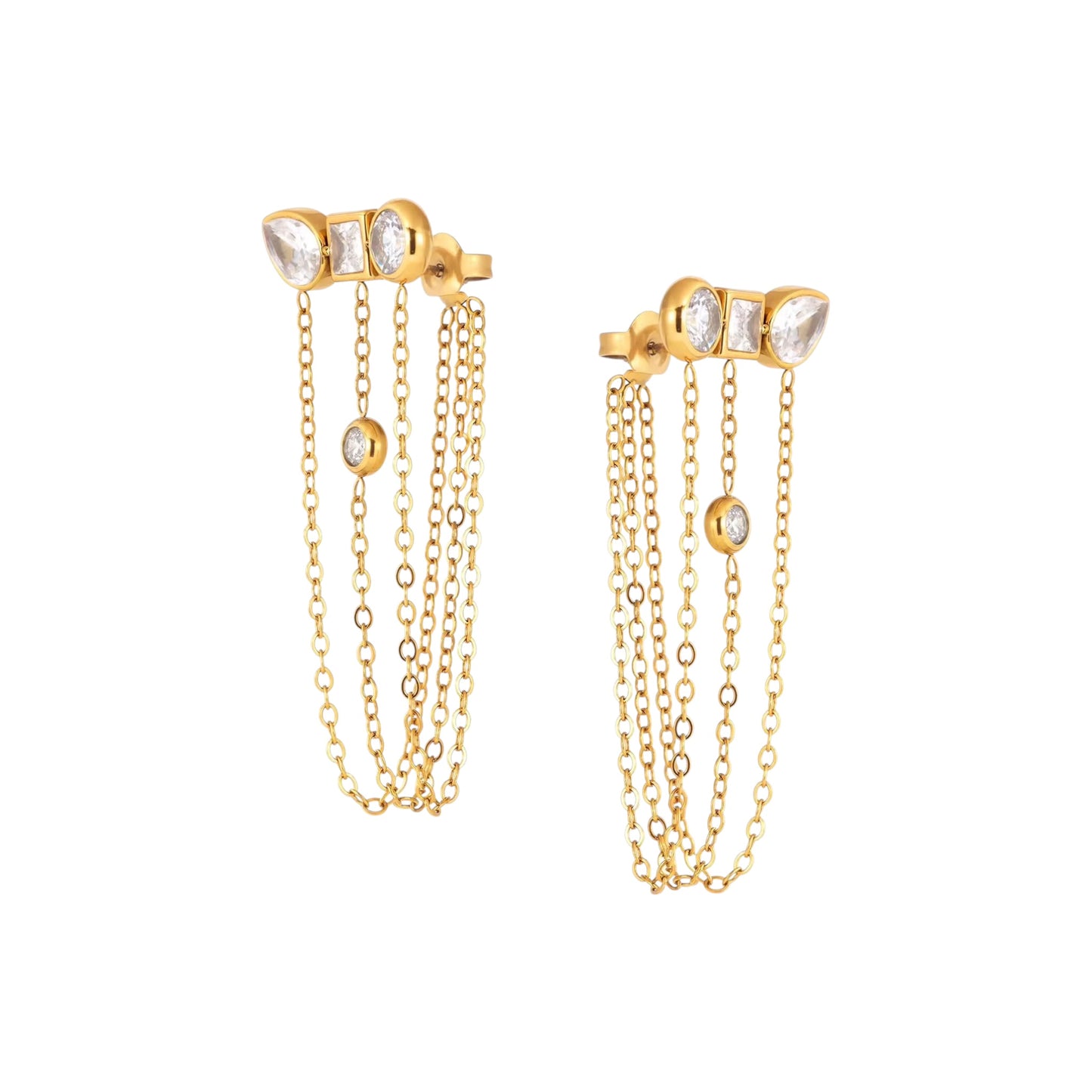 Renzo LUX Dangler Studs