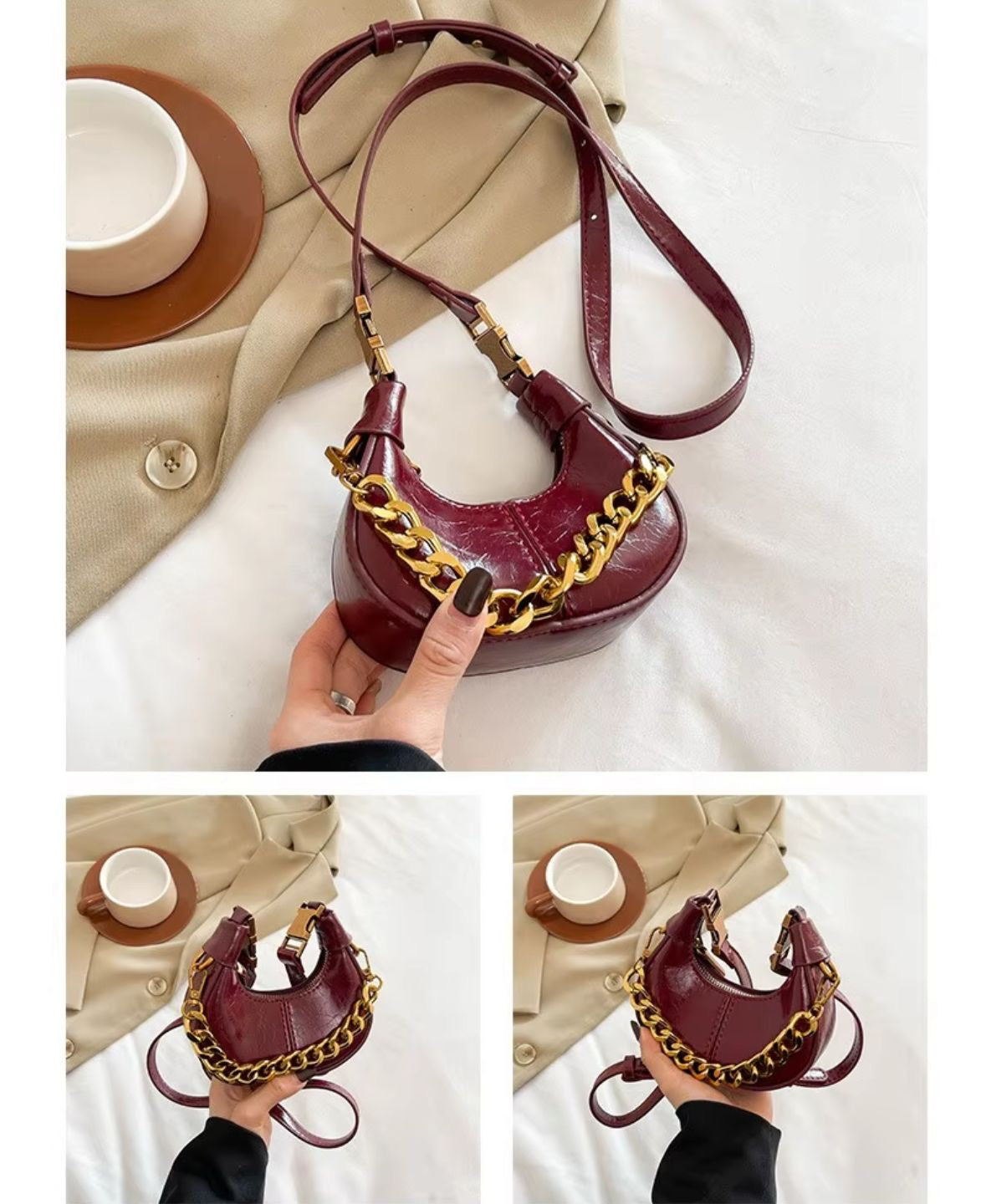 Luna LUX Mini Bag -Cherry Cola