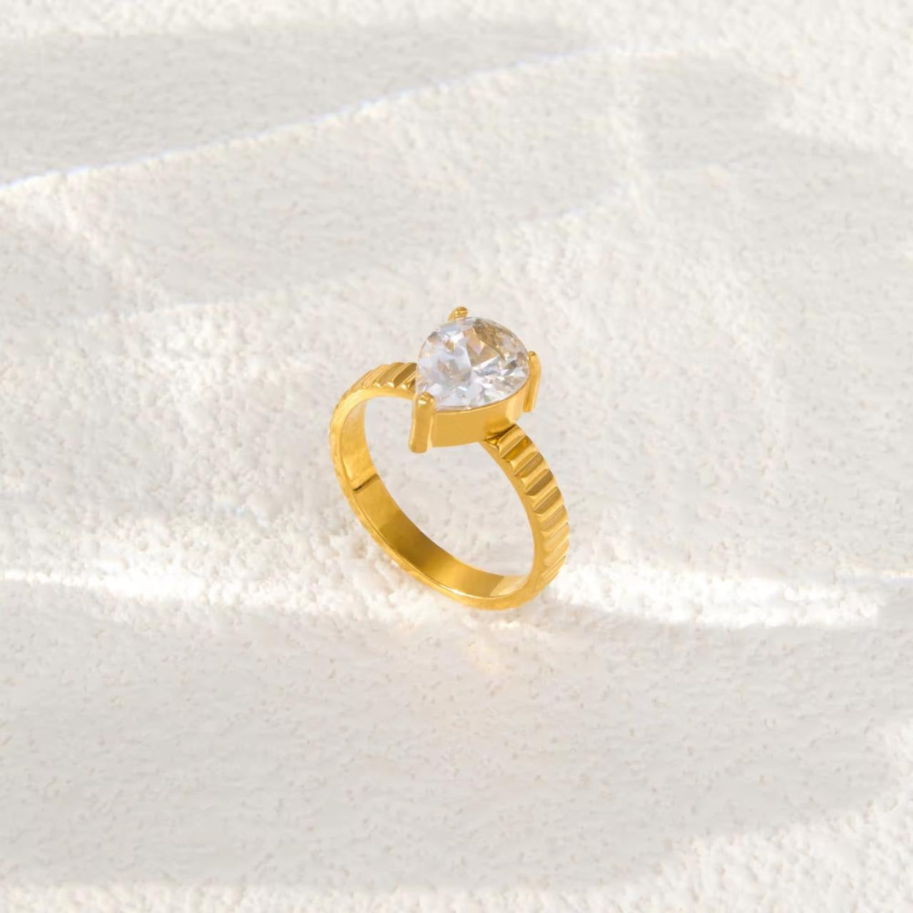 Pear Cut Ring