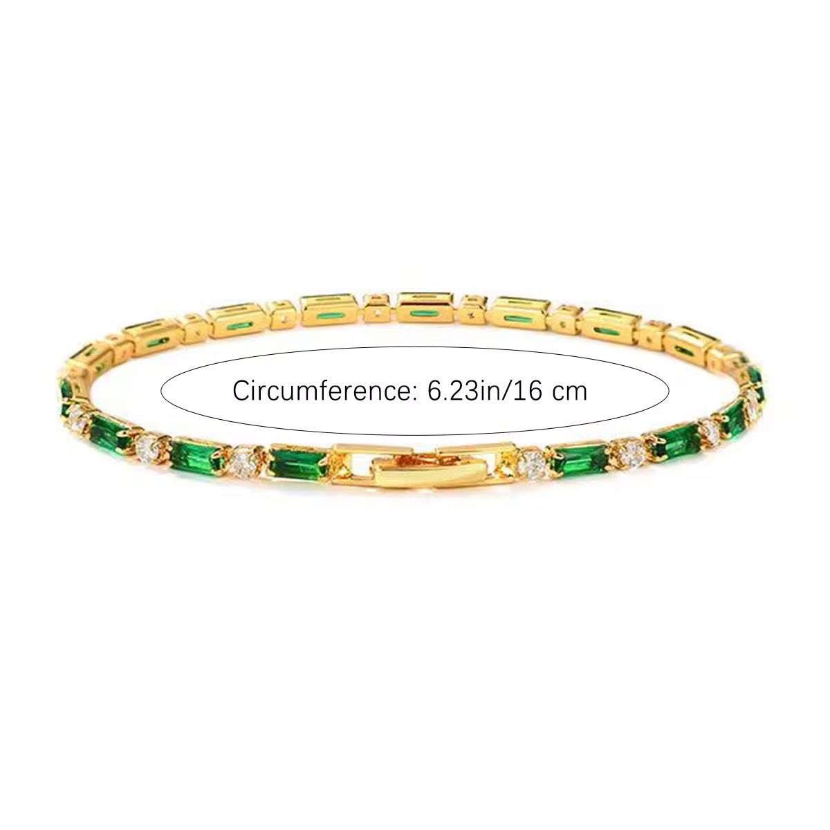 Emerald LUX Tennis Bracelet