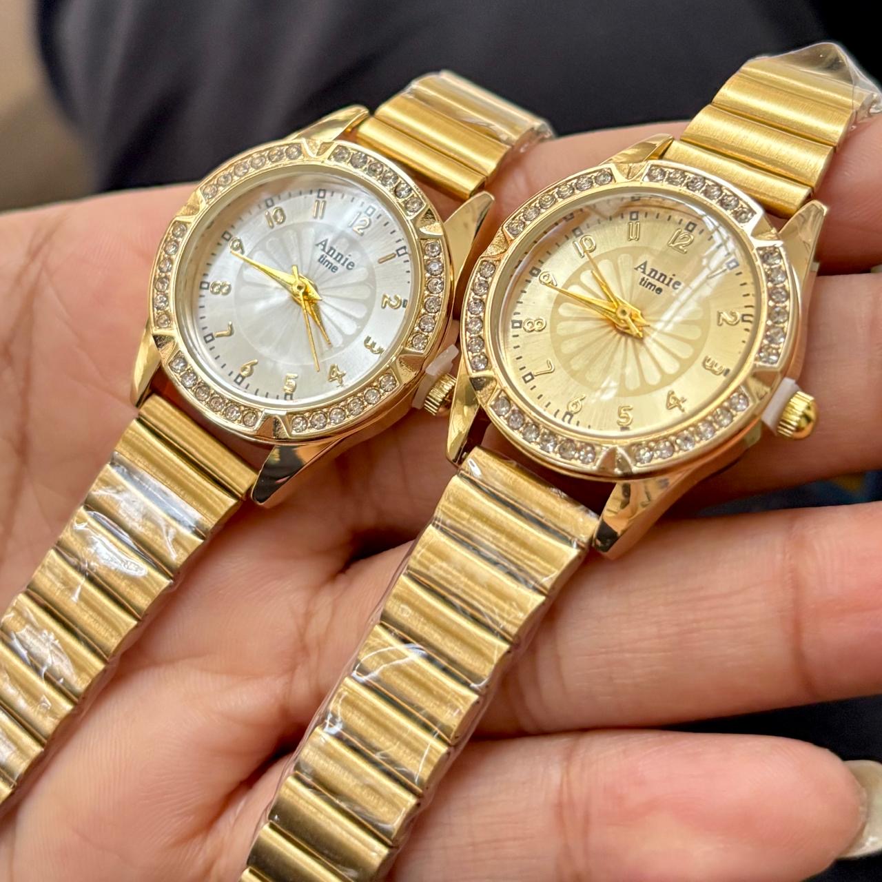 Glitz Royale Pearly White Watch
