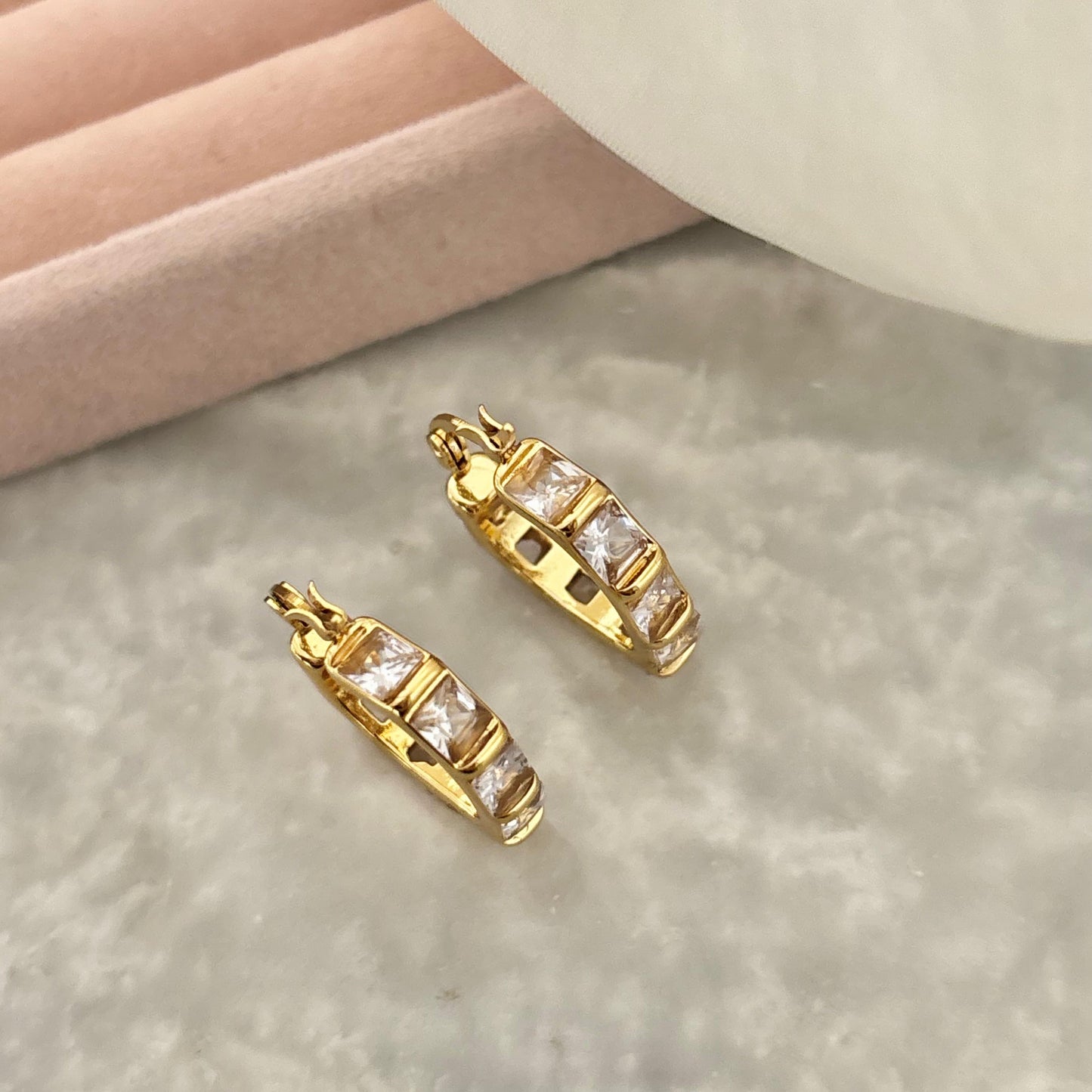 Charlotte Diamantés Hoops