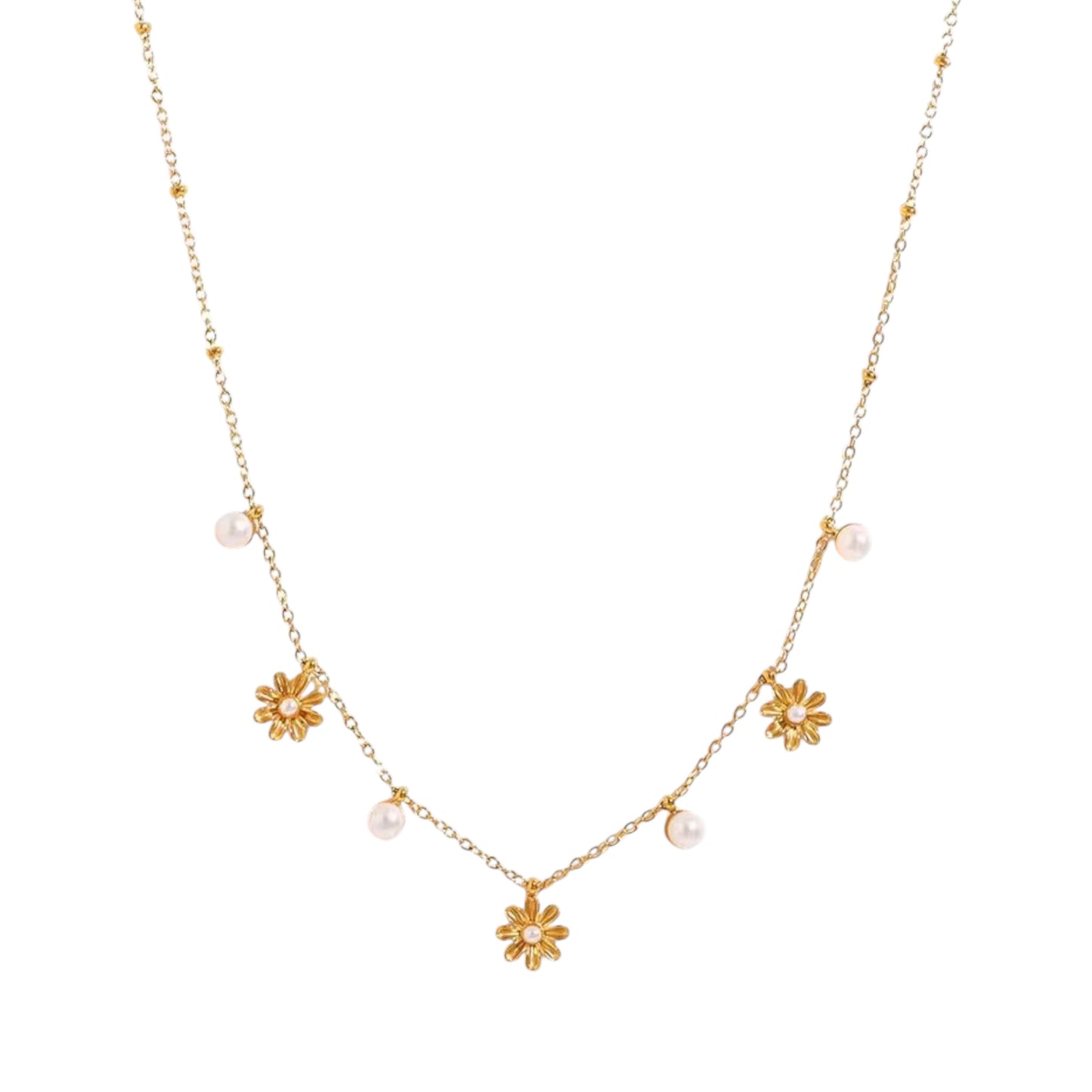 Sunflower Charm Necklace