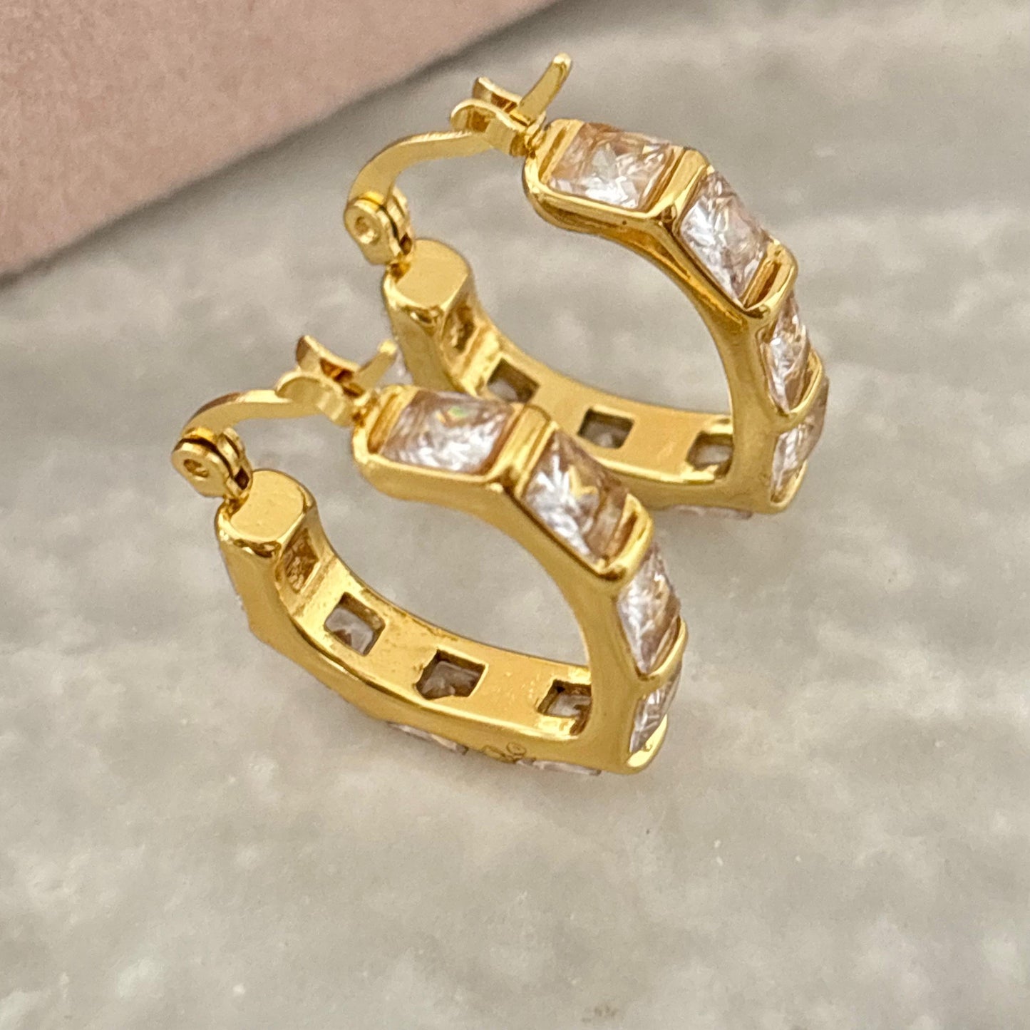 Charlotte Diamantés Hoops