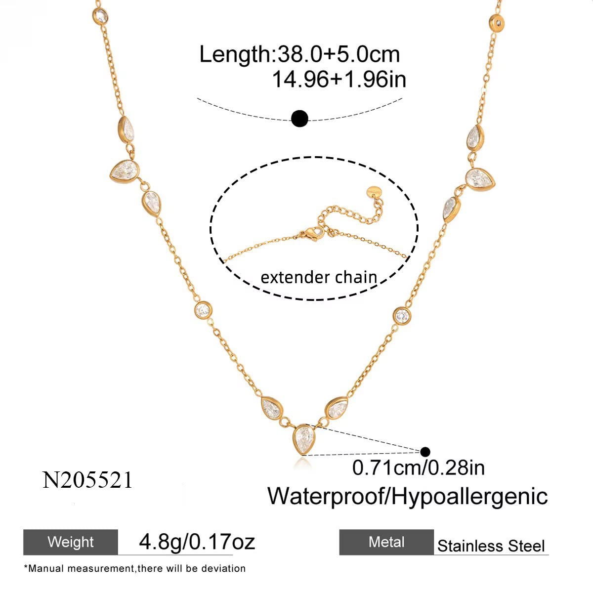 Diamond Dew Necklace