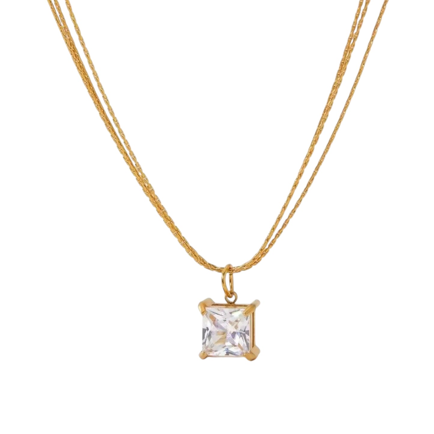 Nur Necklace -Tri Chain